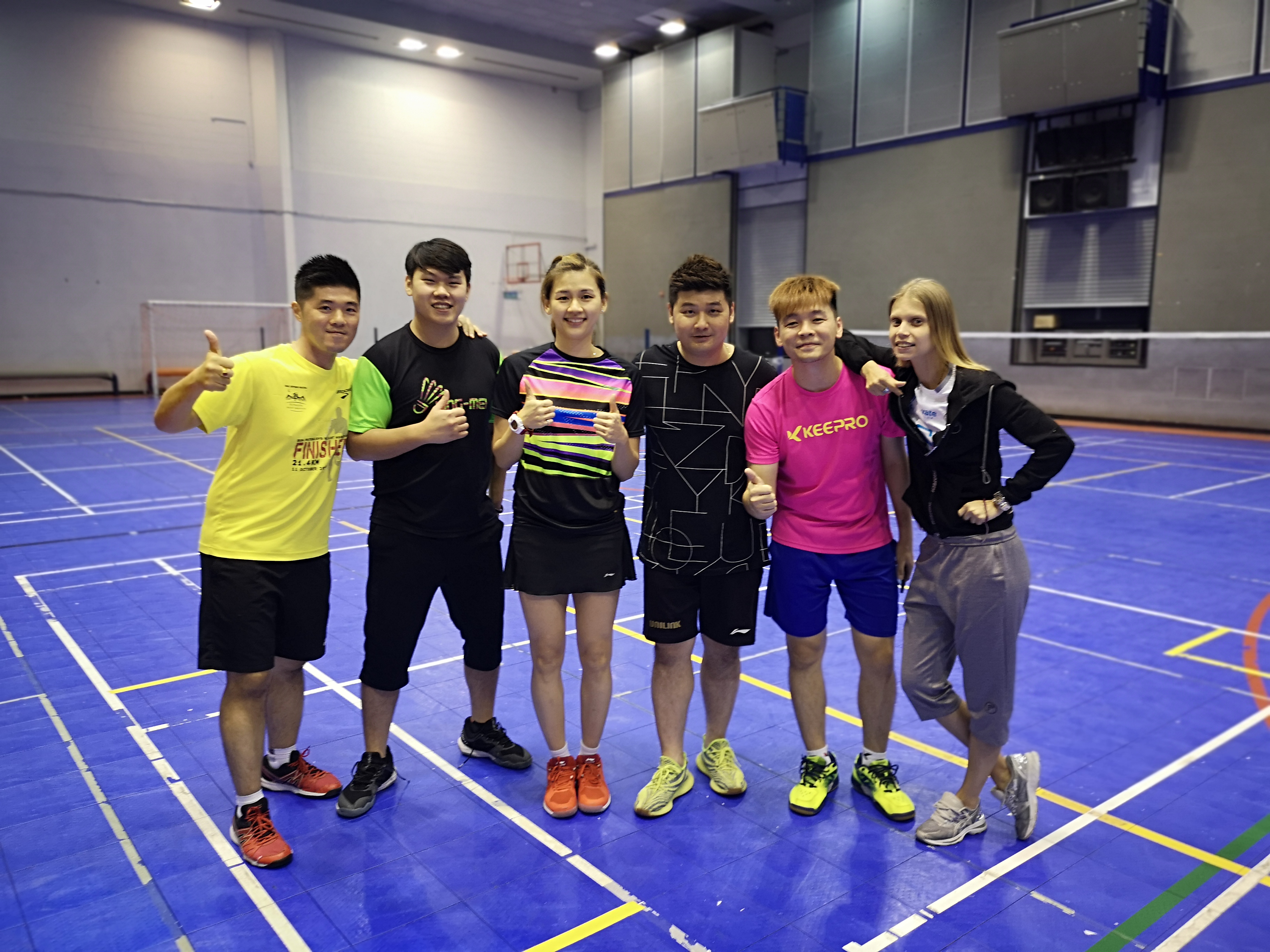 Russian team training