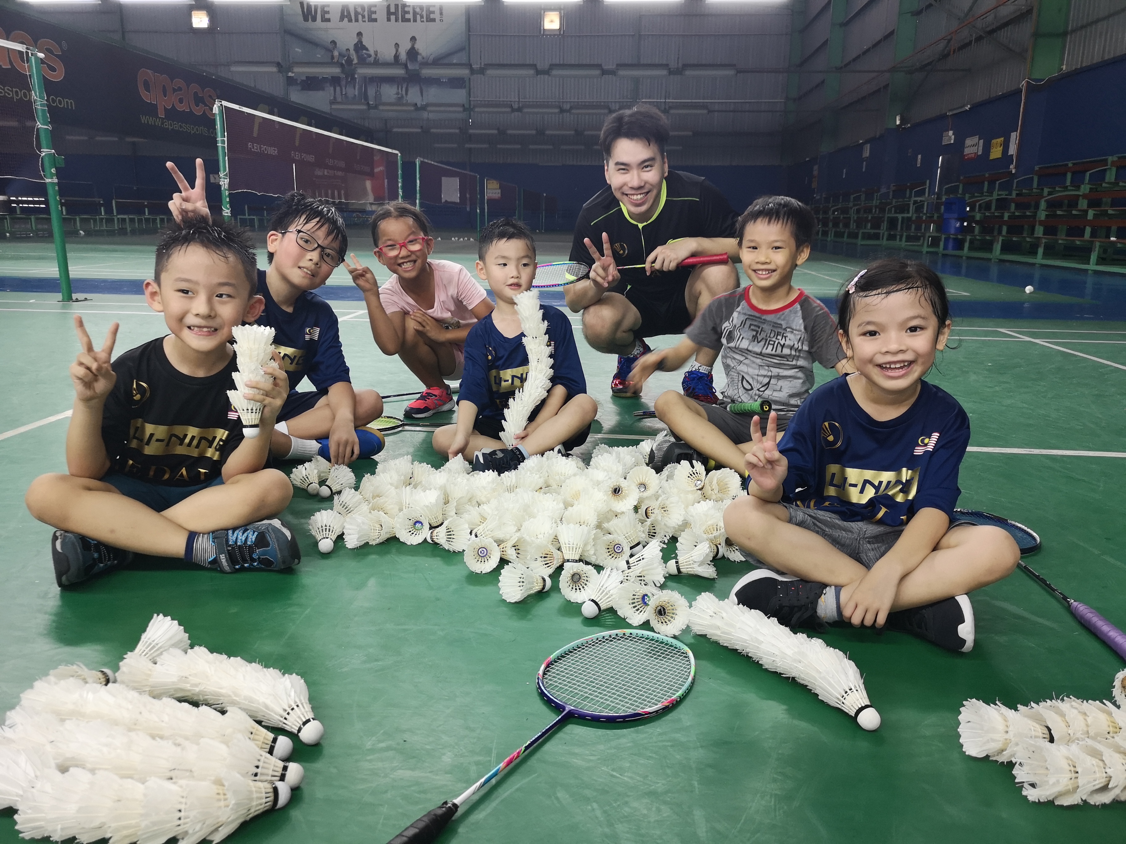 Kids group training