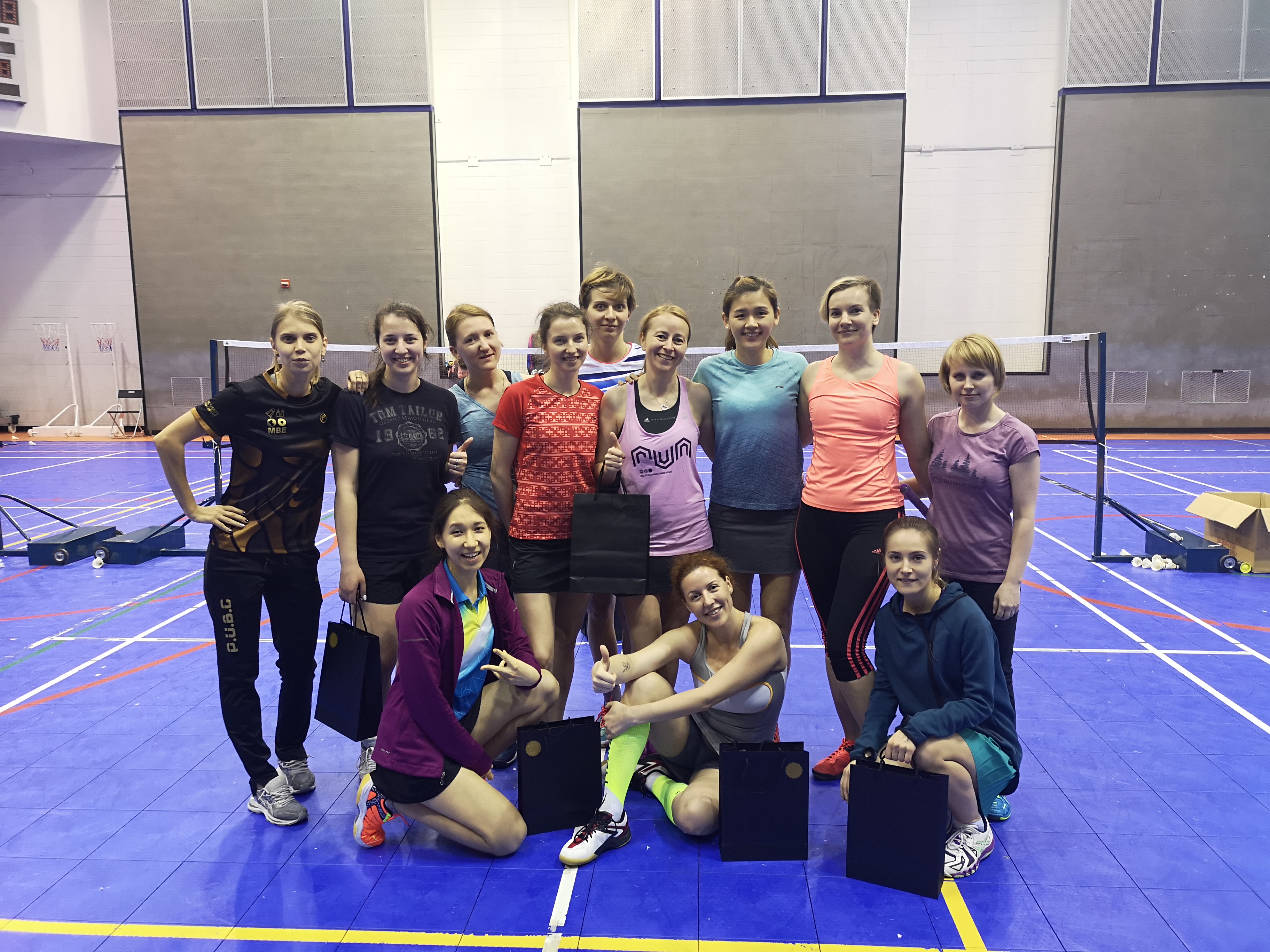 Russian team training